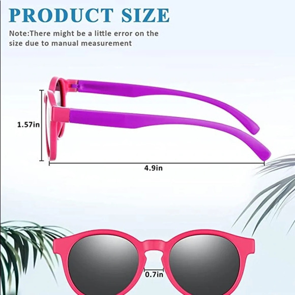 Color Block Polarized Sun Glasses - Picture 4 of 9